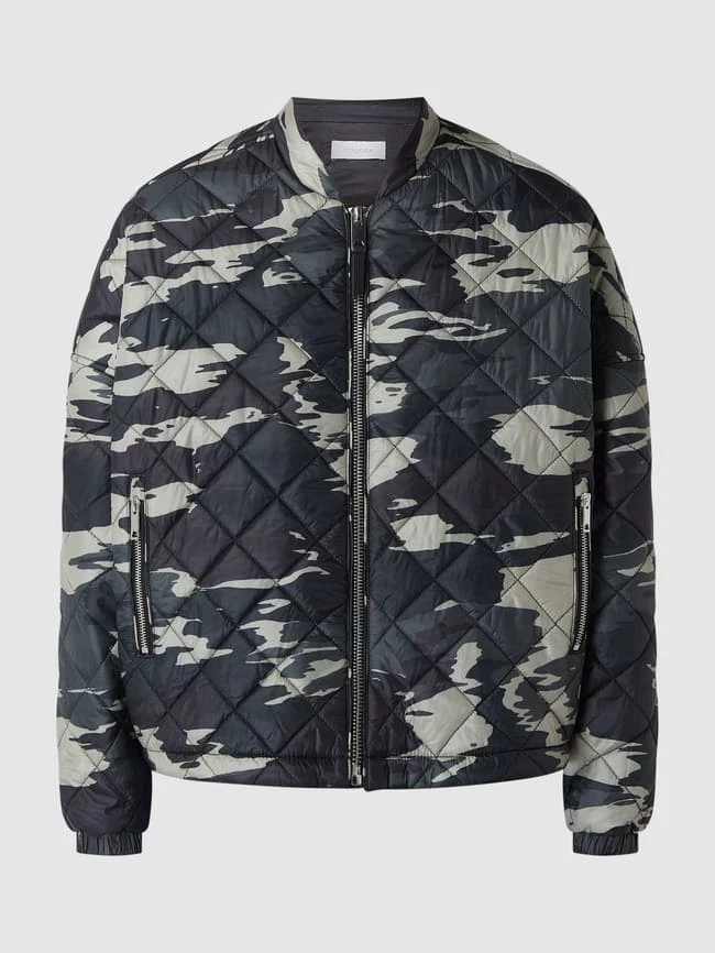 Frogbox Boxy Fit Steppjacke Mit Camouflage-Muster - Schwarz 4 Frogbox Boxy Fit Steppjacke Mit Camouflage-Muster - Schwarz – Bild 2