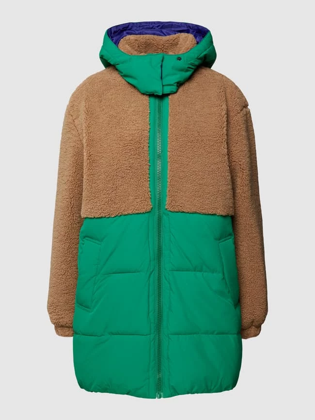 TheJoggConcept Steppjacke Mit Teddyfellbesatz Modell 'AIDA' - Grün 4 TheJoggConcept Steppjacke Mit Teddyfellbesatz Modell 'AIDA' - Grün – Bild 2