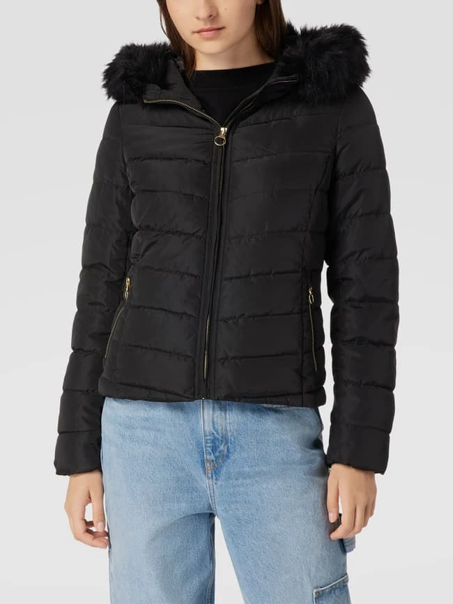 Only Steppjacke Mit Kunstpelzkragen Modell 'ELLAN' - Schwarz 6 Only Steppjacke Mit Kunstpelzkragen Modell 'ELLAN' - Schwarz – Bild 4