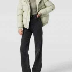 URBAN CLASSICS Steppjacke Mit Kapuze Modell 'Puffer' - Lindgrün