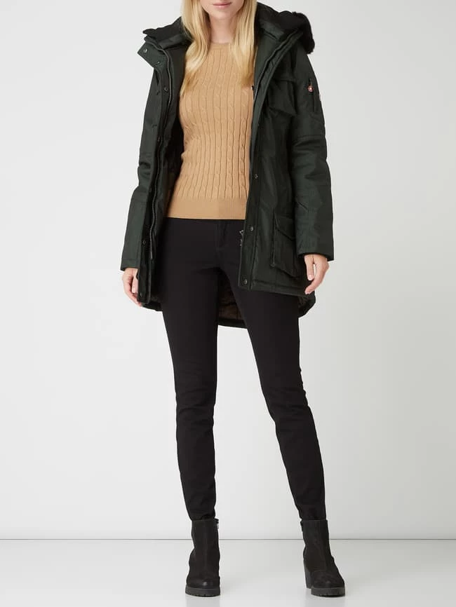 Wellensteyn Schneezauber 66 Funktionsjacke Mit Webpelz - Wattiert - Dunkelgrün 3 Wellensteyn Schneezauber 66 Funktionsjacke Mit Webpelz - Wattiert - Dunkelgrün