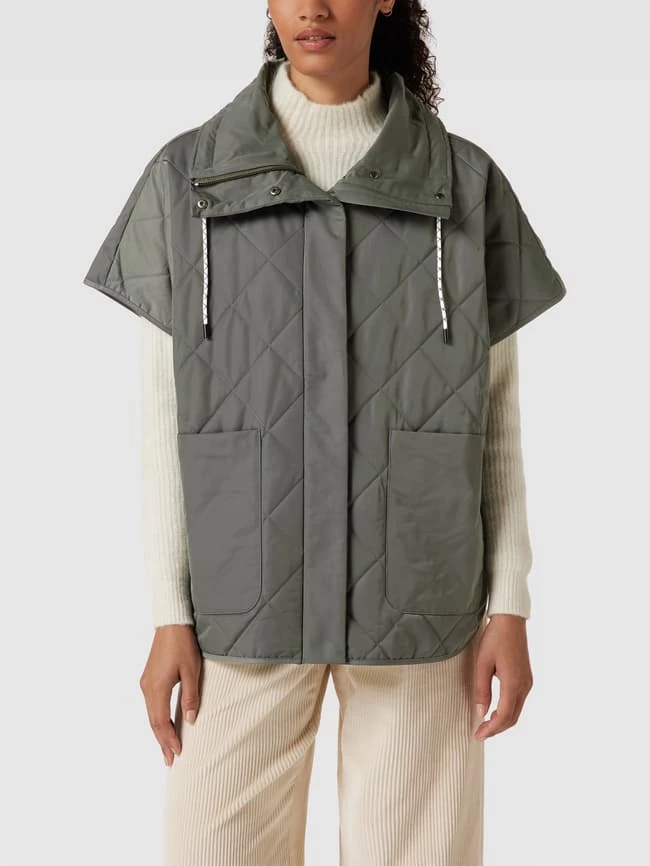 Opus Steppjacke Mit überschnittenen Schultern Modell 'Wirobe' - Schilf 6 Opus Steppjacke Mit überschnittenen Schultern Modell 'Wirobe' - Schilf – Bild 4