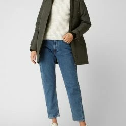 Vero Moda Outdoor Parka Mit Webpelz Modell 'Storm' - Dunkelgrün