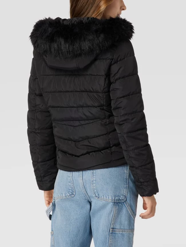 Only Steppjacke Mit Kunstpelzkragen Modell 'ELLAN' - Schwarz 7 Only Steppjacke Mit Kunstpelzkragen Modell 'ELLAN' - Schwarz – Bild 5