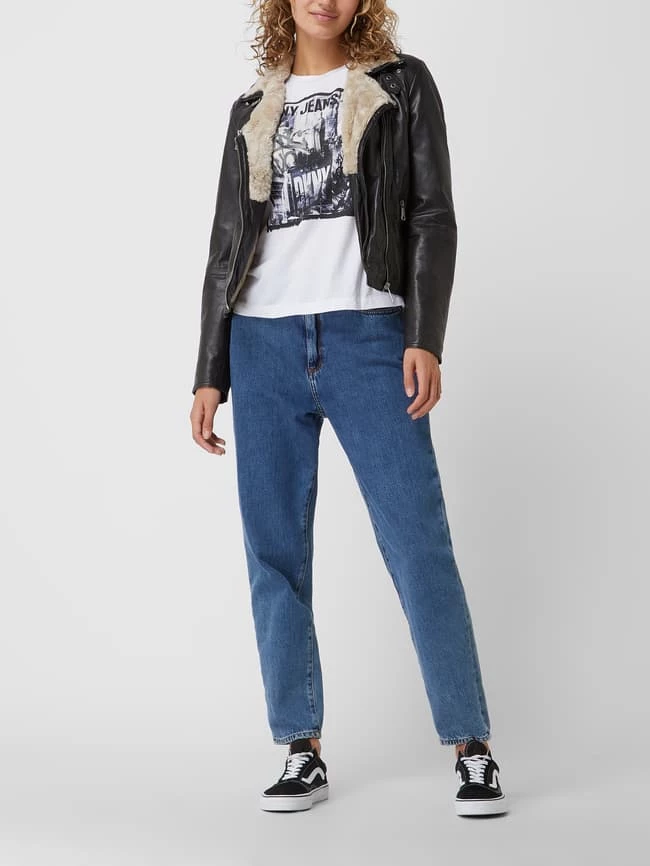 Freaky Nation Lederjacke Im Biker-Look Modell 'Winter Biker Princess' - Schwarz 3 Freaky Nation Lederjacke Im Biker-Look Modell 'Winter Biker Princess' - Schwarz