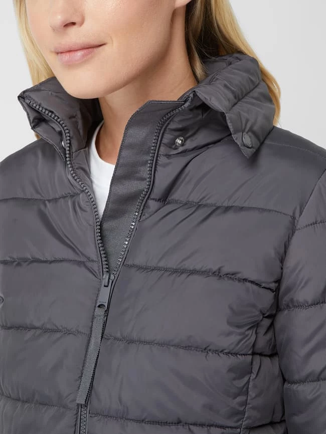 Tom Tailor Steppjacke Mit Stehkragen - Anthrazit 5 Tom Tailor Steppjacke Mit Stehkragen - Anthrazit – Bild 3