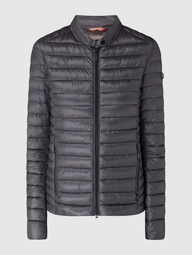 Frieda & Freddies Light-Steppjacke Mit Stehkragen - Winddicht - Anthrazit 4 Frieda & Freddies Light-Steppjacke Mit Stehkragen - Winddicht - Anthrazit – Bild 2