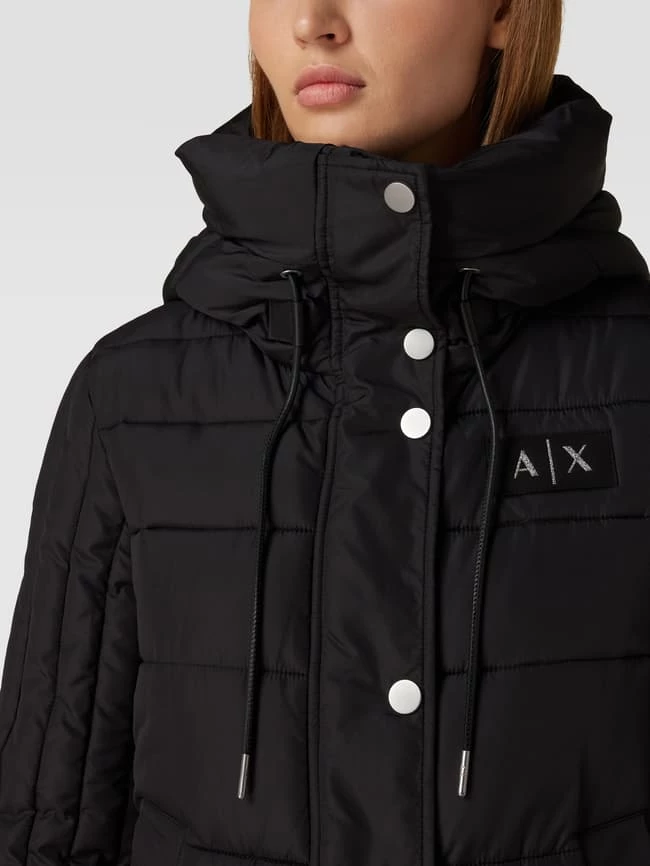 ARMANI EXCHANGE Steppjacke Mit Label-Stitching - Schwarz 5 ARMANI EXCHANGE Steppjacke Mit Label-Stitching - Schwarz – Bild 3