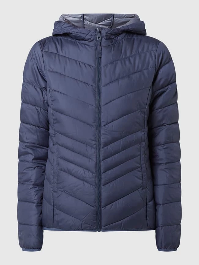 Tom Tailor Denim Steppjacke Mit Kapuze - Dunkelblau 4 Tom Tailor Denim Steppjacke Mit Kapuze - Dunkelblau – Bild 2