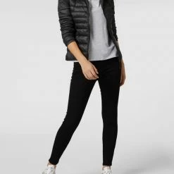 Only Light-Steppjacke Mit Kapuze - Schwarz