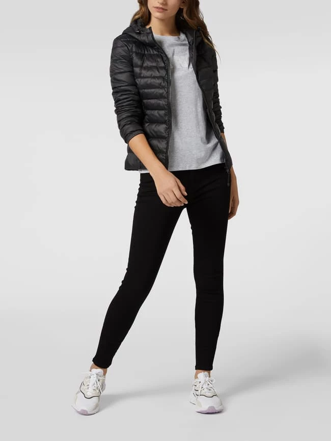 Only Light-Steppjacke Mit Kapuze - Schwarz 3 Only Light-Steppjacke Mit Kapuze - Schwarz