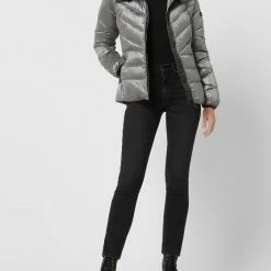 Frieda & Freddies Steppjacke Mit Abnehmbarer Kapuze - Mittelgrau