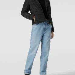 Only Steppjacke Mit Kunstpelzkragen Modell 'ELLAN' - Schwarz