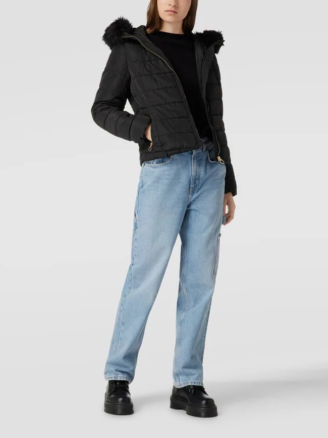 Only Steppjacke Mit Kunstpelzkragen Modell 'ELLAN' - Schwarz 3 Only Steppjacke Mit Kunstpelzkragen Modell 'ELLAN' - Schwarz