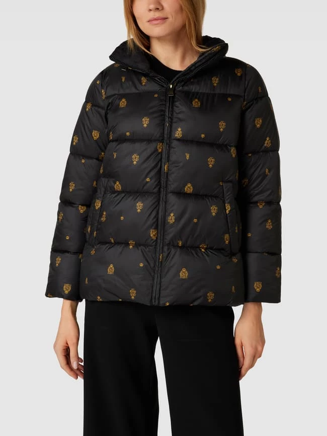 Lauren Ralph Lauren Steppjacke Mit Allover-Muster - Schwarz 6 Lauren Ralph Lauren Steppjacke Mit Allover-Muster - Schwarz – Bild 4