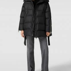 Marc O'Polo Steppjacke Mit Label-Detail - Schwarz