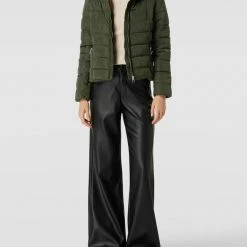 Only Steppjacke Mit Kunstpelzkragen Modell 'ELLAN' - Khaki