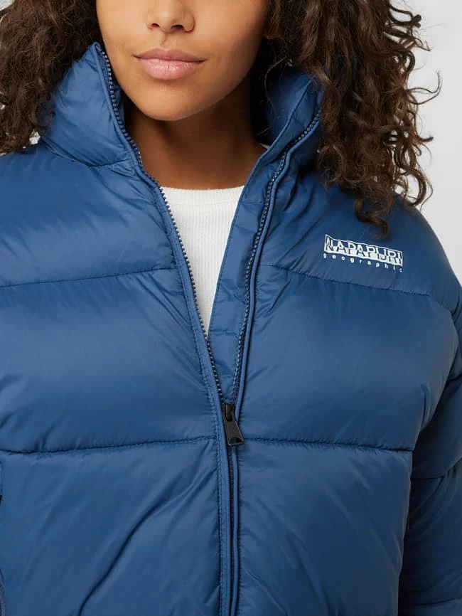 Napapijri Steppjacke Mit überschnittenen Schultern - Petrol 5 Napapijri Steppjacke Mit überschnittenen Schultern - Petrol – Bild 3