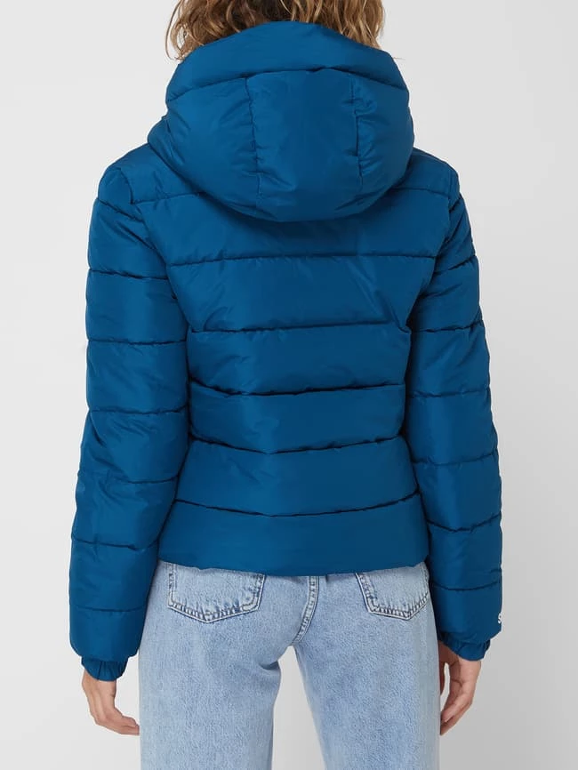 Superdry Steppjacke Mit Label-Stitching Modell 'SPIRIT' - Petrol 7 Superdry Steppjacke Mit Label-Stitching Modell 'SPIRIT' - Petrol – Bild 5