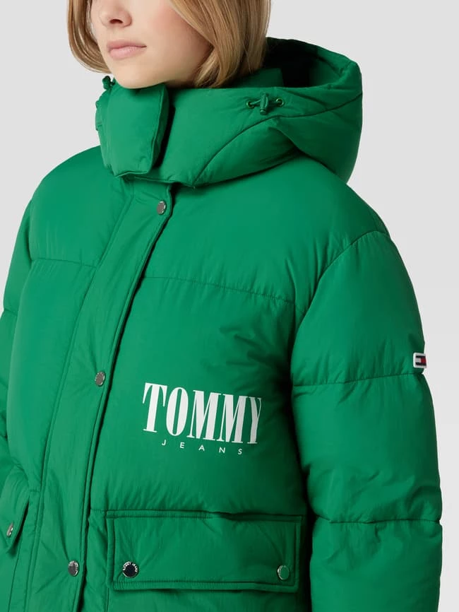 Tommy Jeans Steppjacke Mit Label-Print - Grün 5 Tommy Jeans Steppjacke Mit Label-Print - Grün – Bild 3