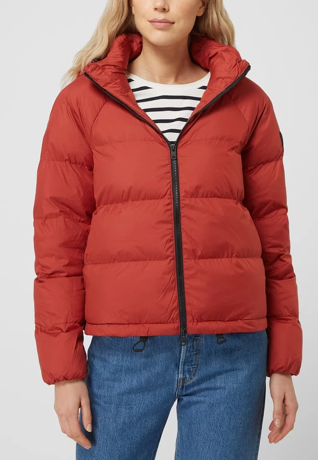 ECOALF Steppjacke Mit Kapuze Modell 'Deniaalf' - Dunkelrot 6 ECOALF Steppjacke Mit Kapuze Modell 'Deniaalf' - Dunkelrot – Bild 4