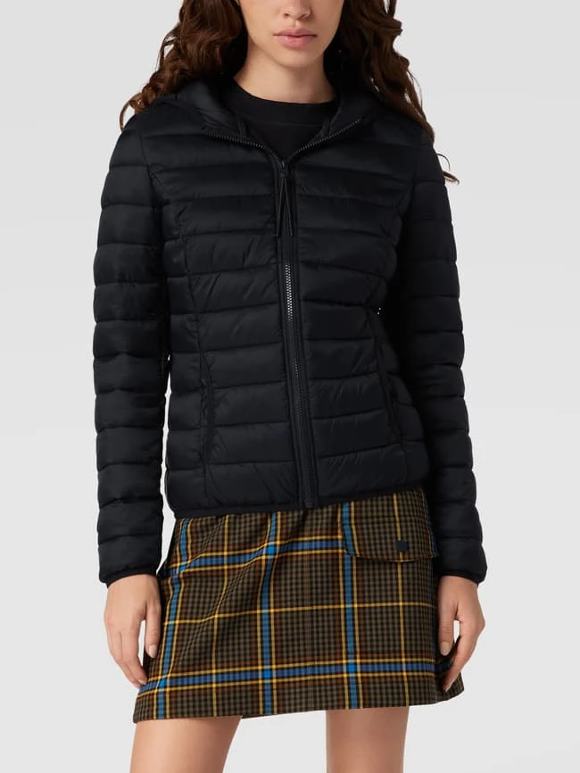 REVIEW Steppjacke Mit Seitlichen Eingrifftaschen - Schwarz 6 REVIEW Steppjacke Mit Seitlichen Eingrifftaschen - Schwarz – Bild 4