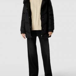 Taifun Steppjacke Mit Kapuze - Schwarz